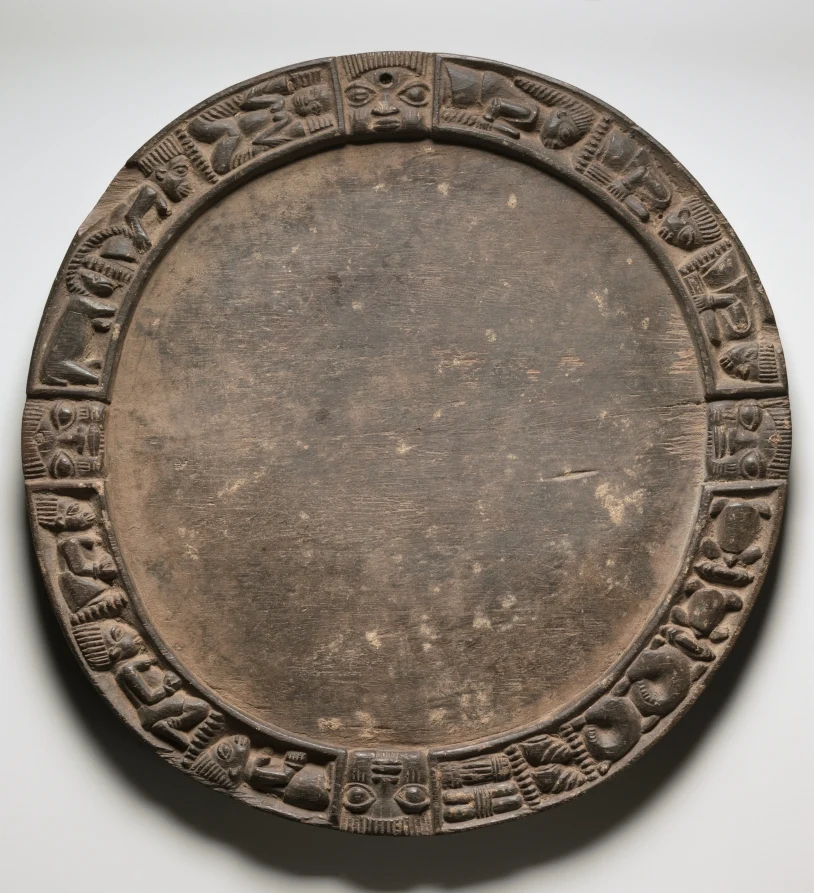 Historic Ifá divination tray in the Cleveland Museum of Art